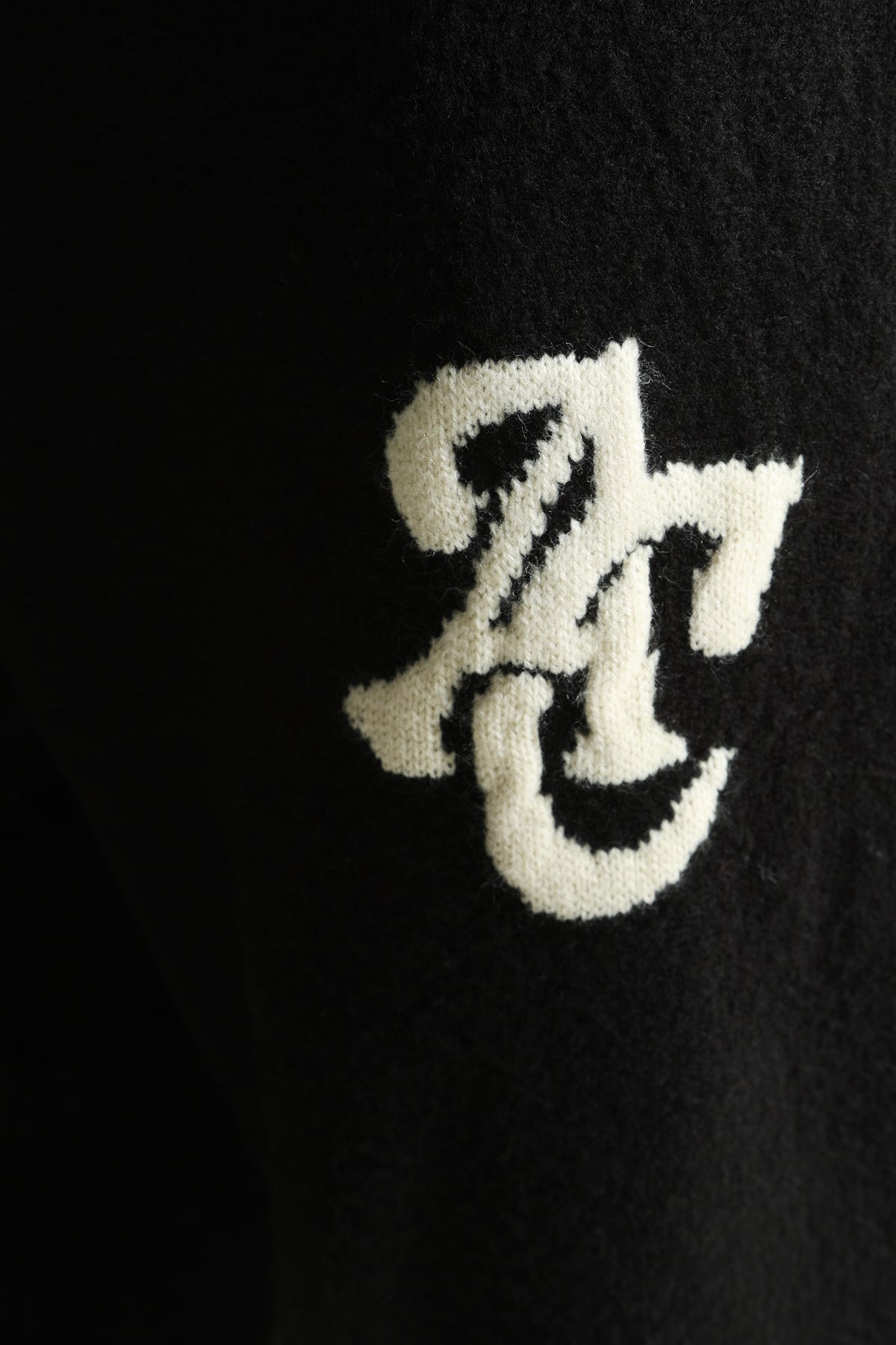 Pantalon en tricot - Black