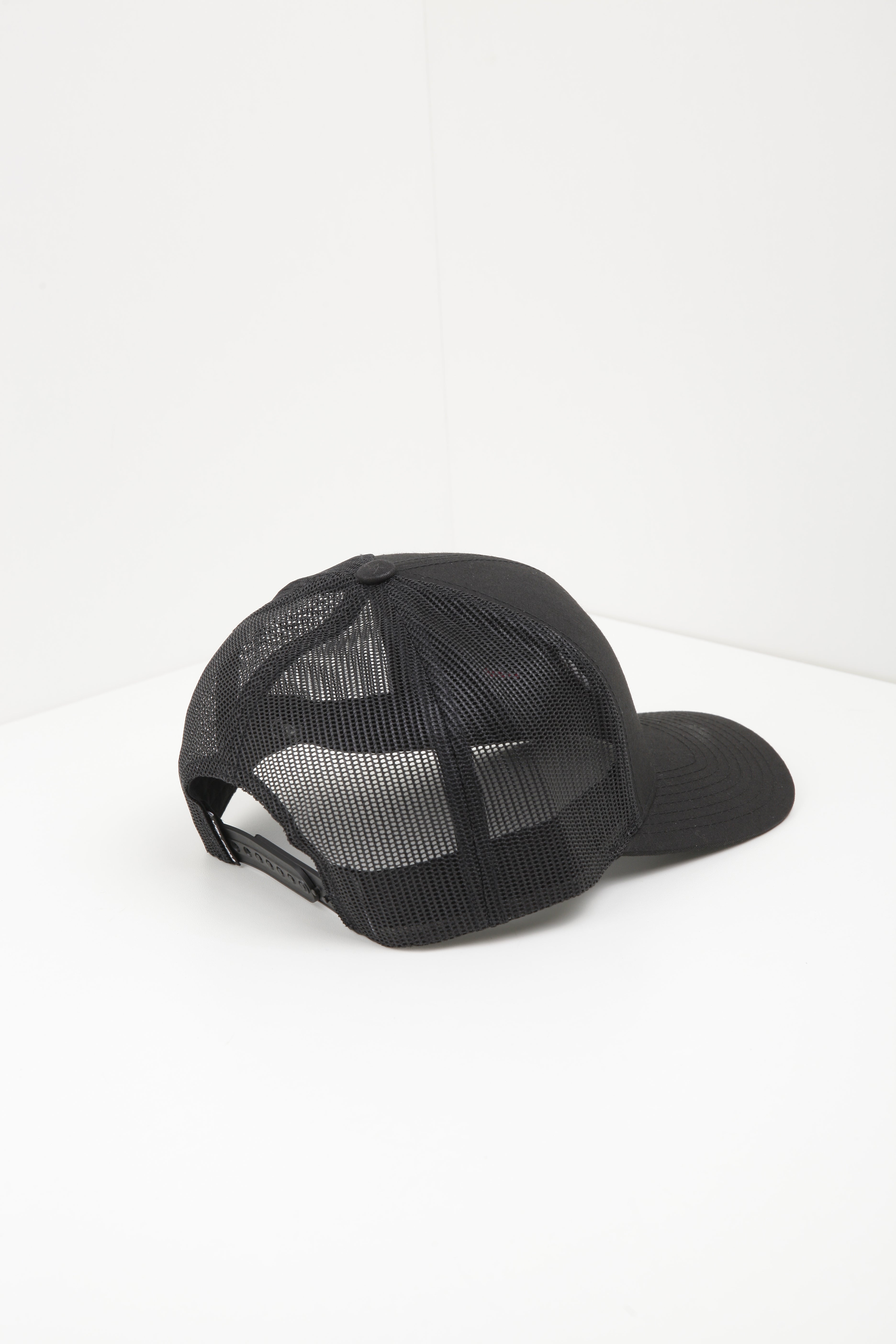 Casquette trucker / snapback - Noir + Blanc