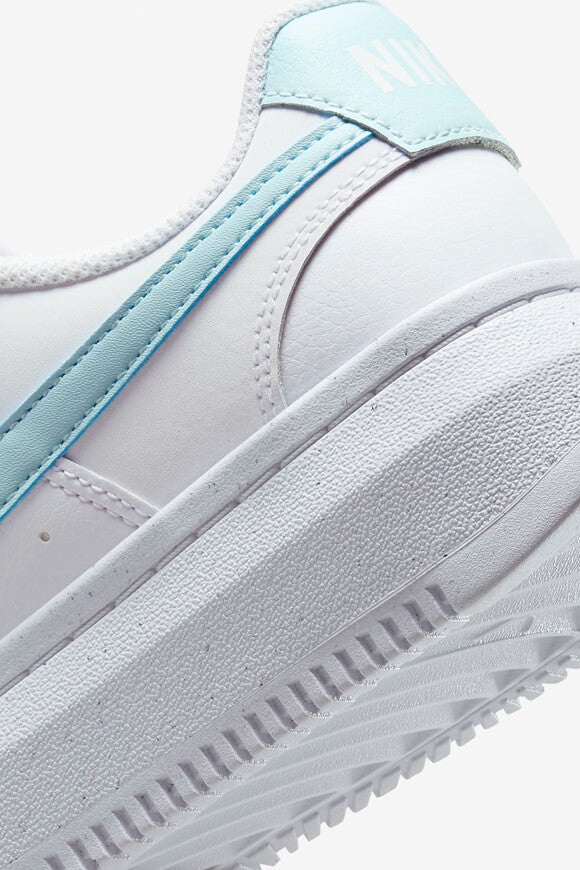Court Vision Alta Sneaker - White + Glacier Blue