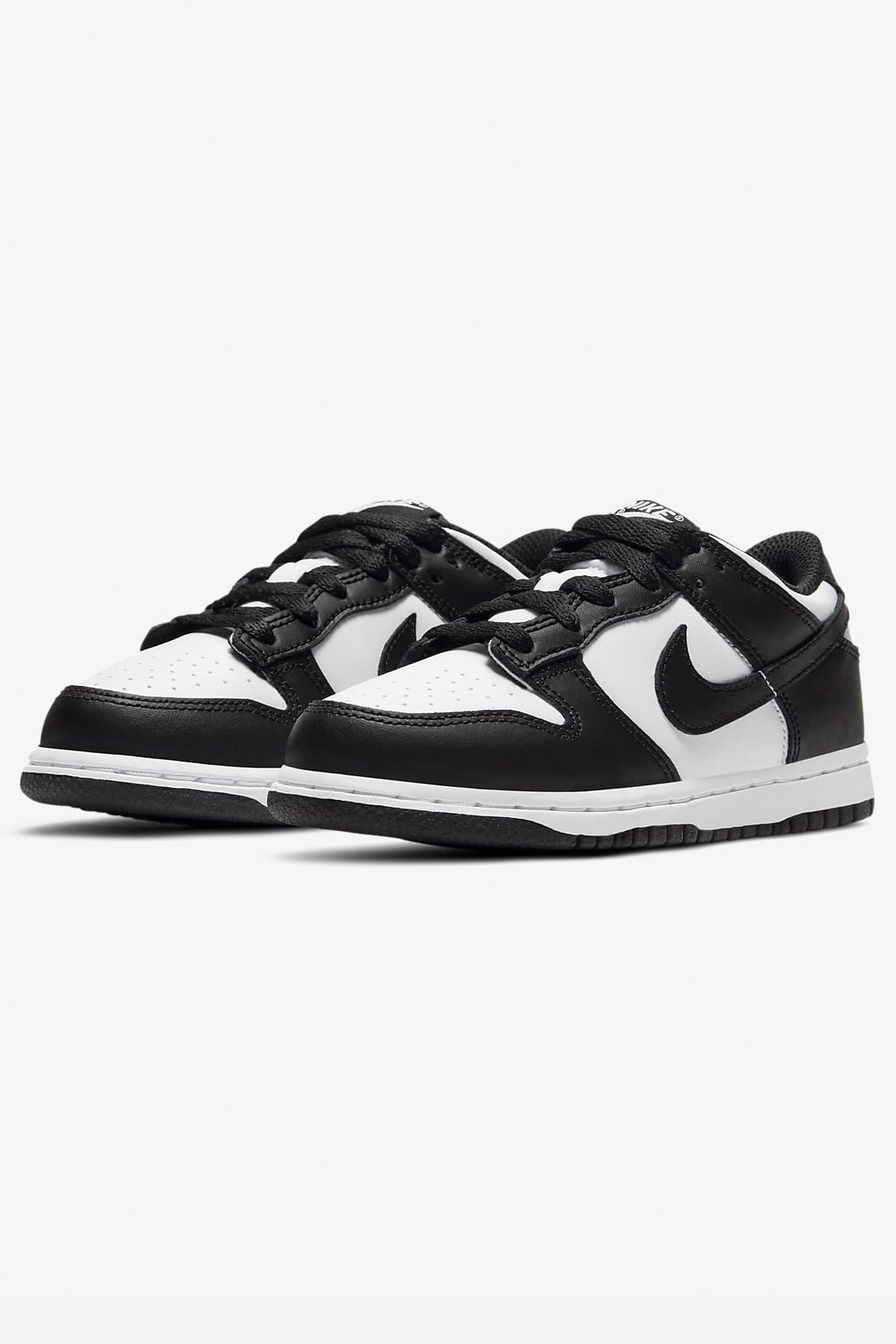 Dunk Kids Sneaker - White + Black