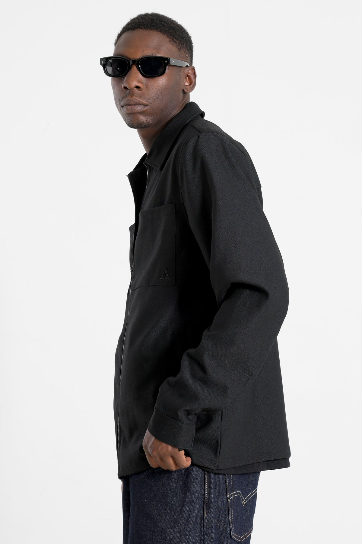 Caglio Overshirt - Jet Black