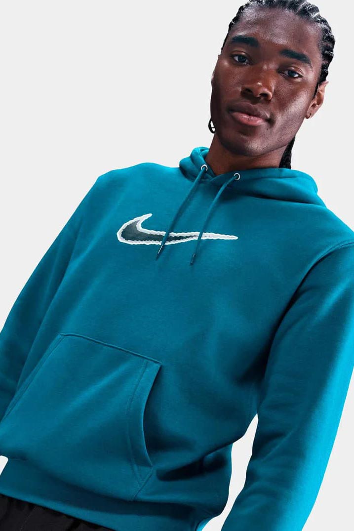 Club Varsity hooded sweatshirt - Green Abyss