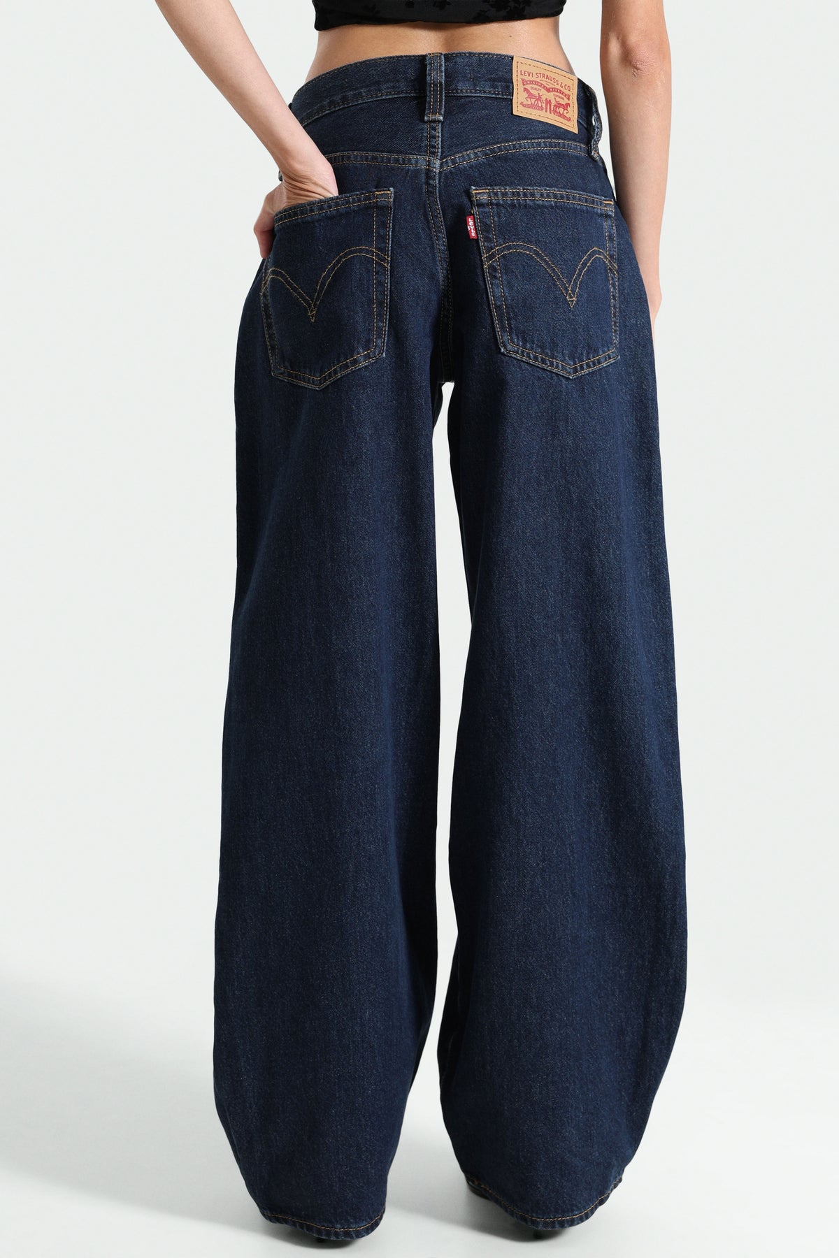 Middy jean ballon fit L32 - Shaded View