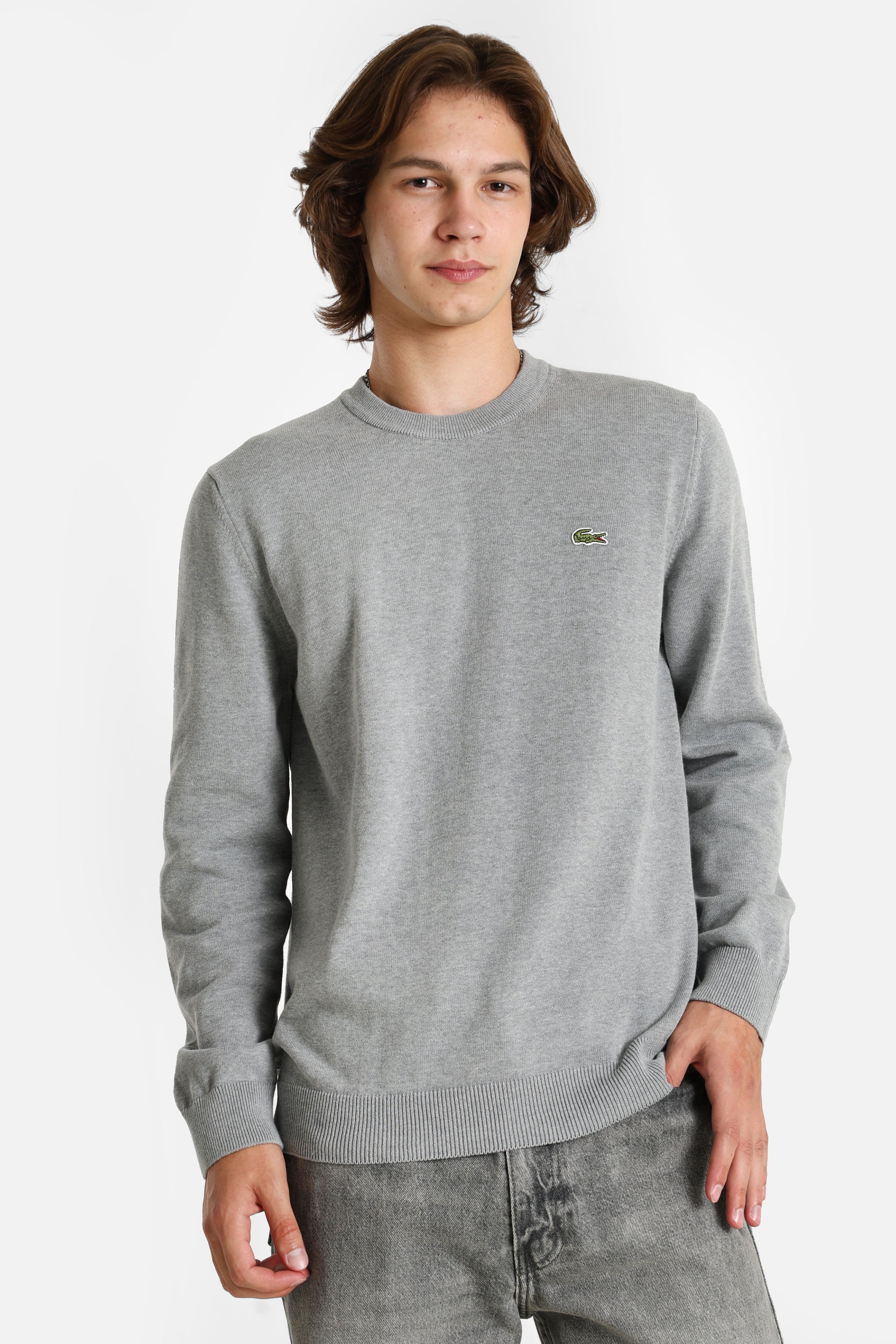 Maglione in maglia fine - Silver Chine