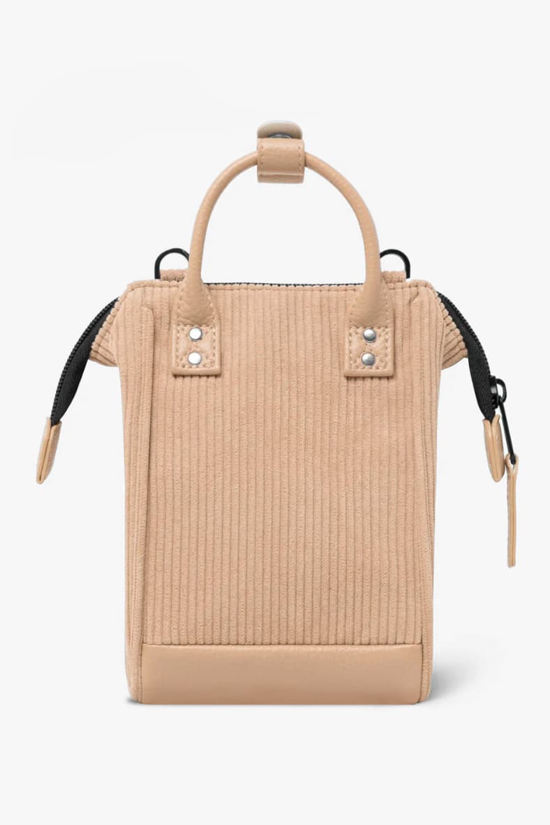 Borsa a mano o a tracolla Luxor Cord - Crema