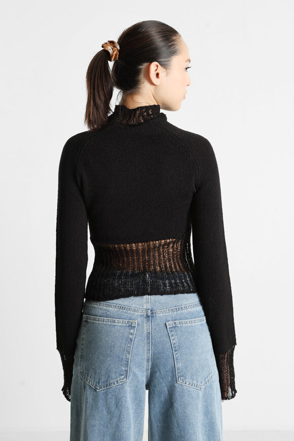Pull en maille - Noir