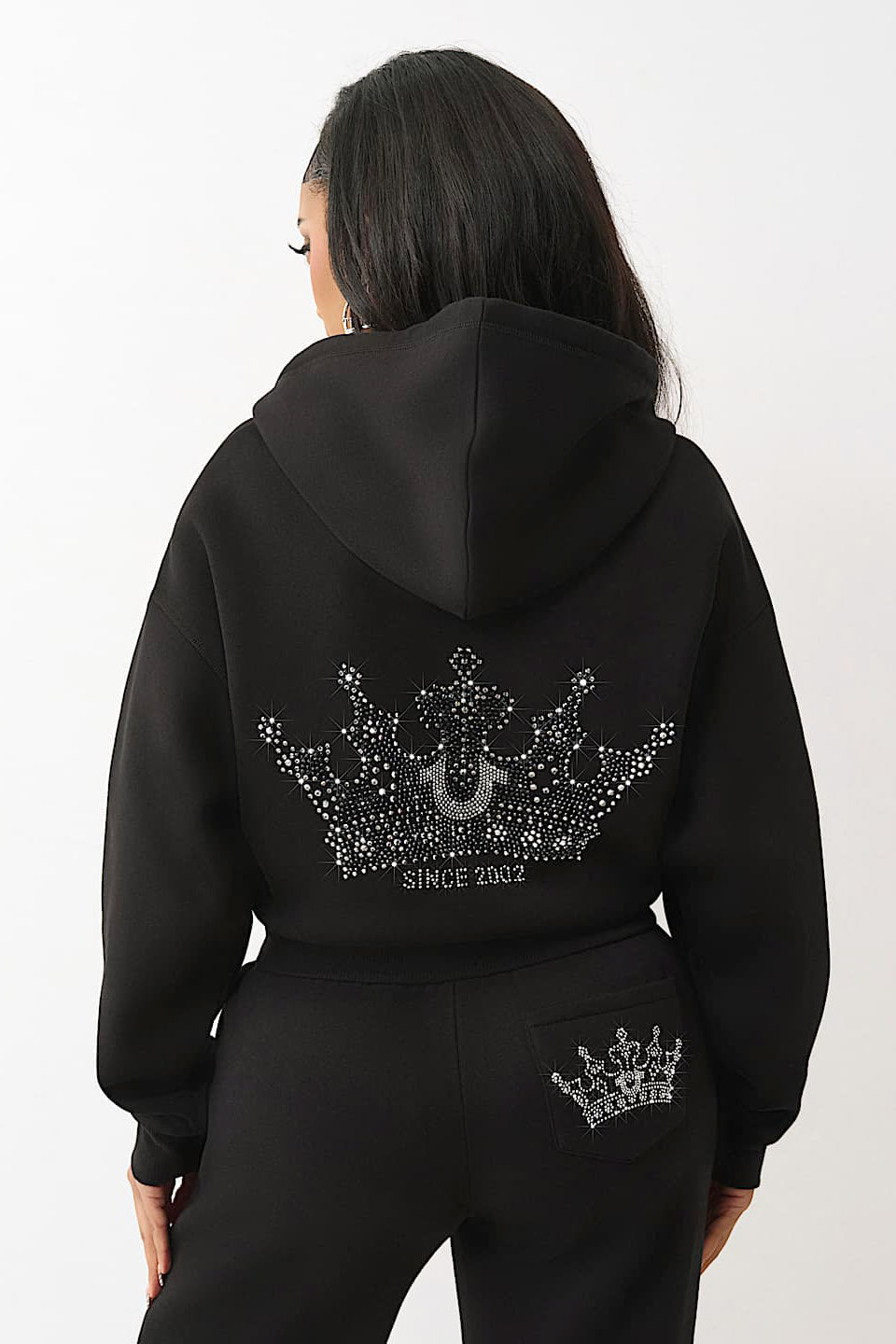 Hooded sweatshirt - Black