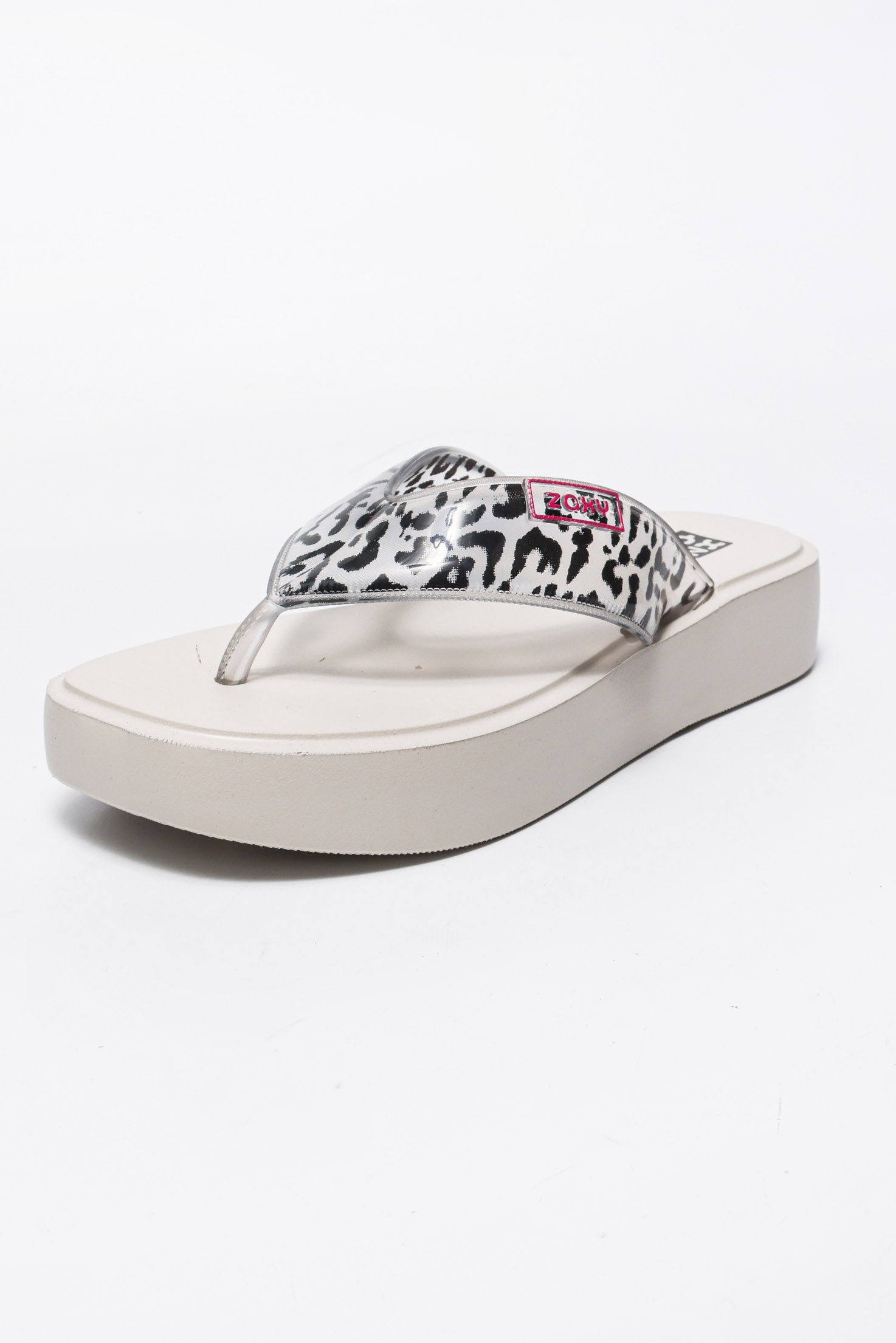 Plateau Flip Flops - Off White + Ounce