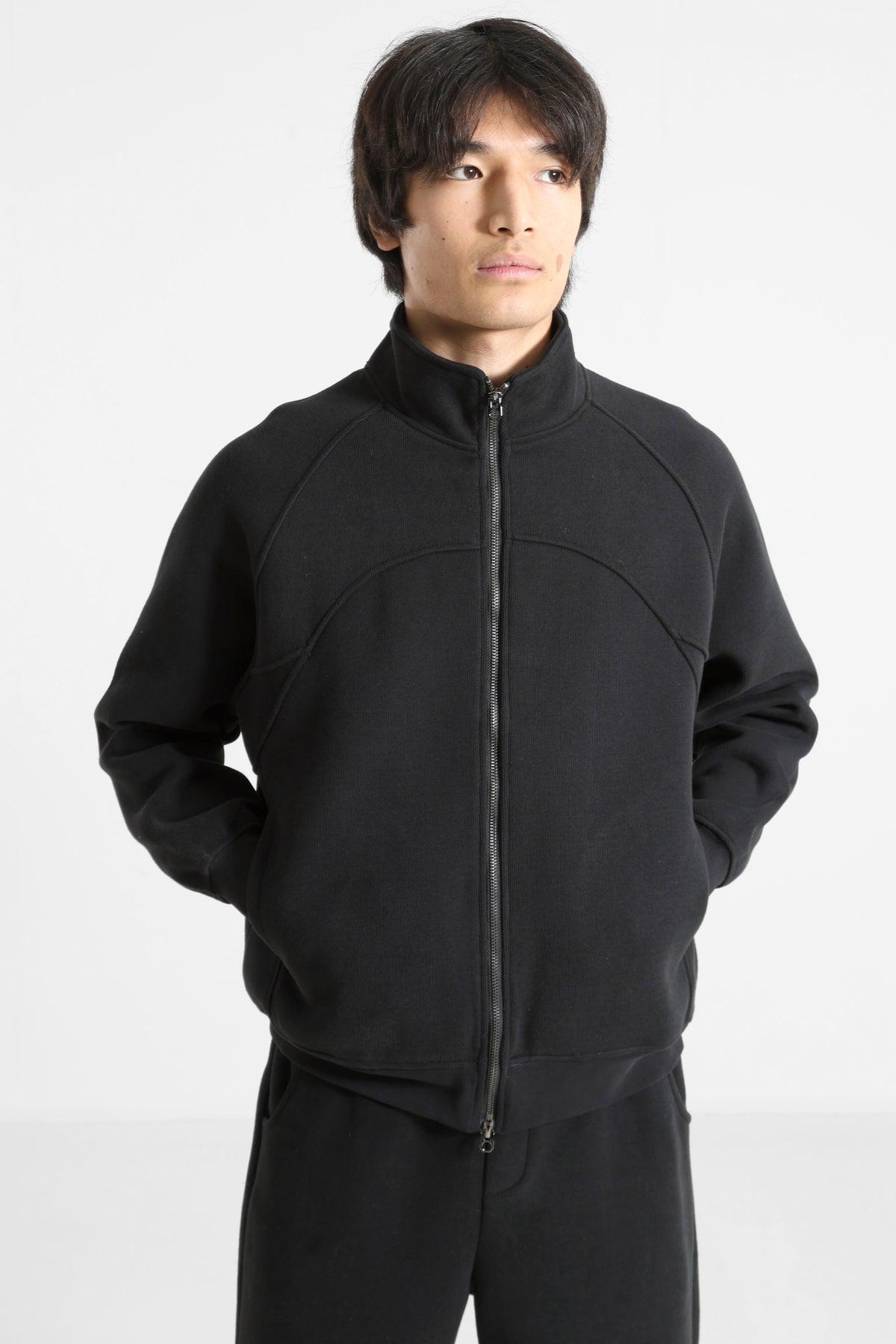 Sweatjacke - Black
