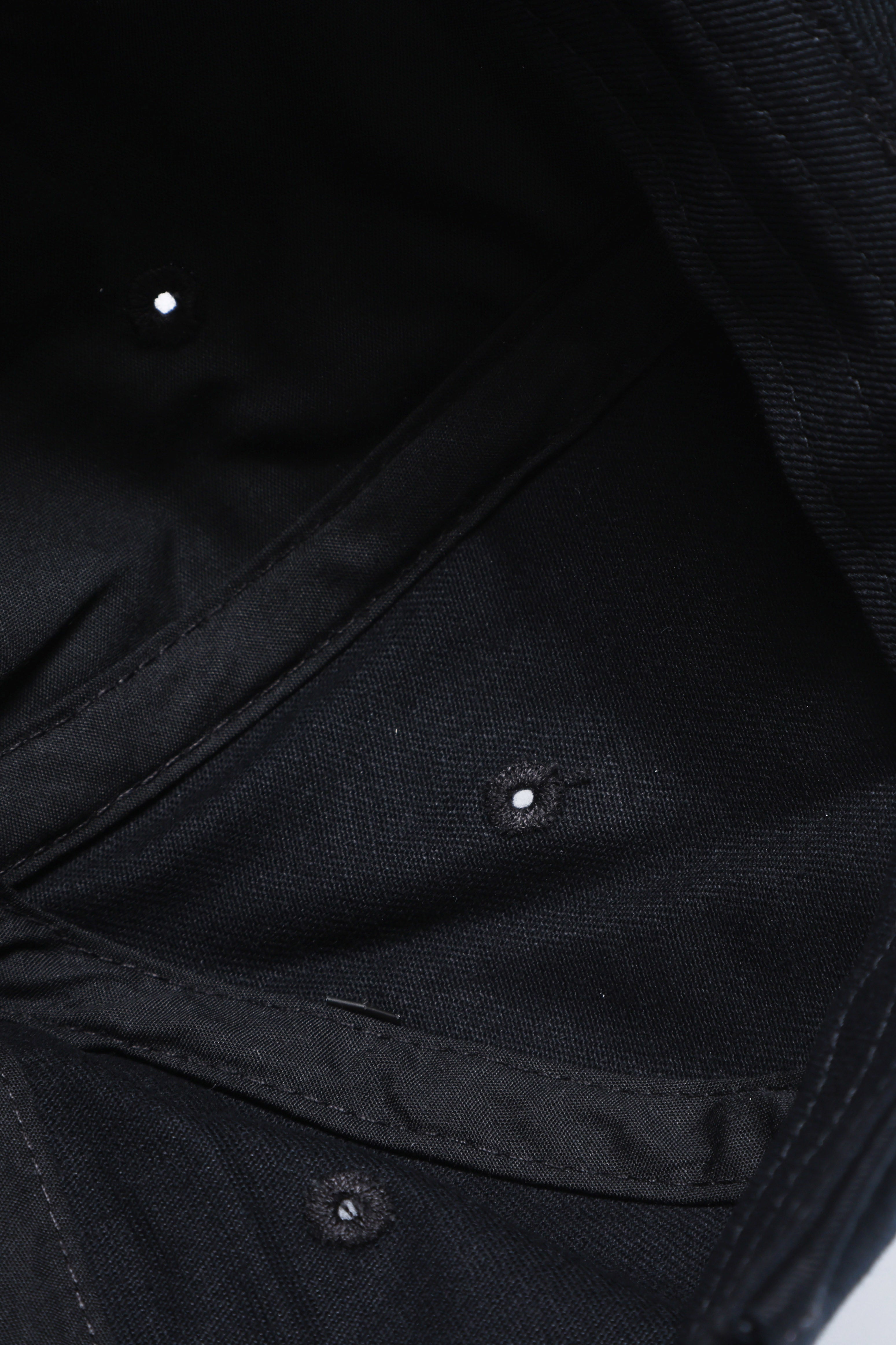 Strapback Cap - Black