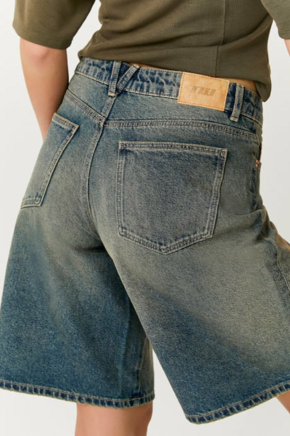 Jeans Bermudashorts - Blue Indigo