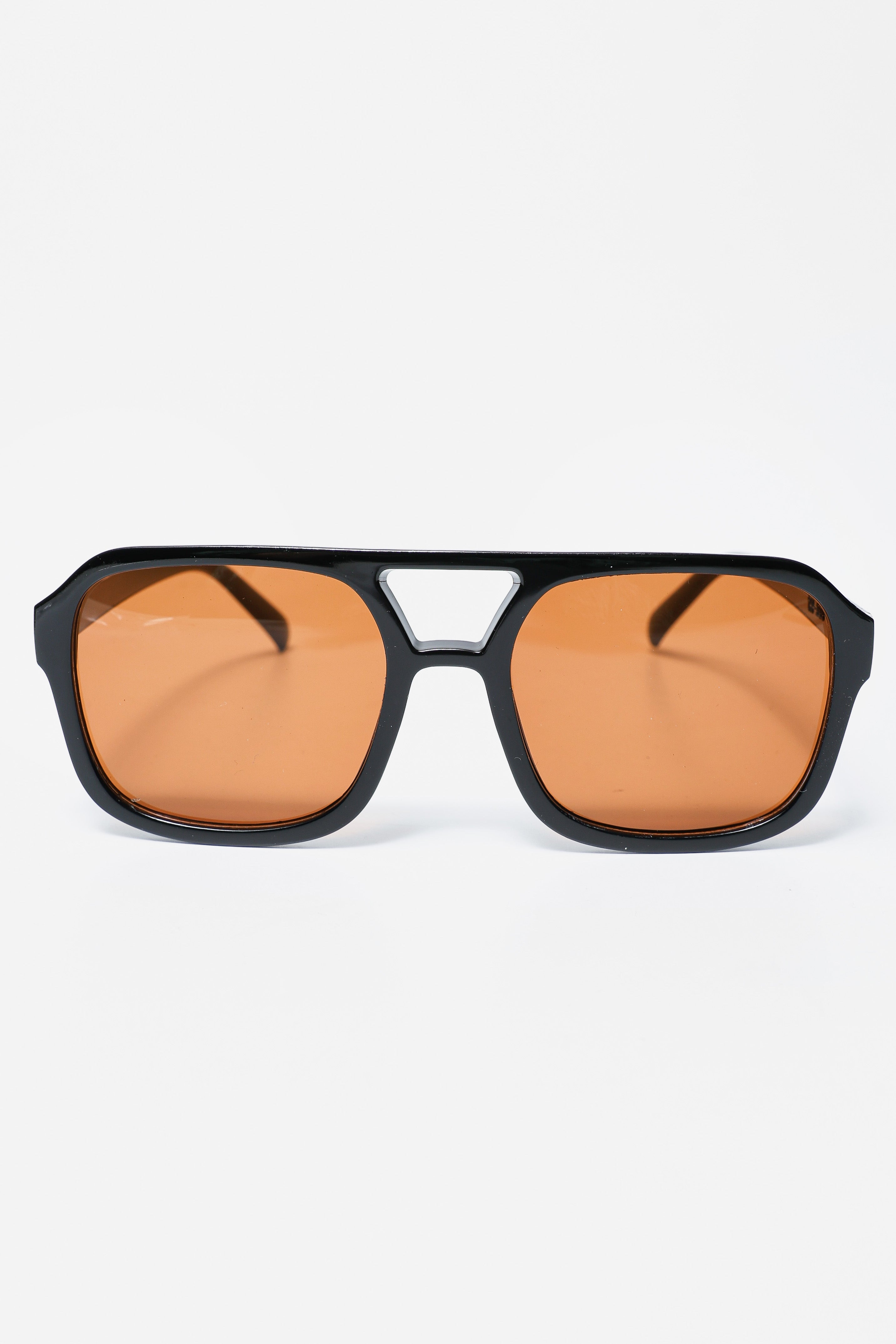 Brille - Black + Orange