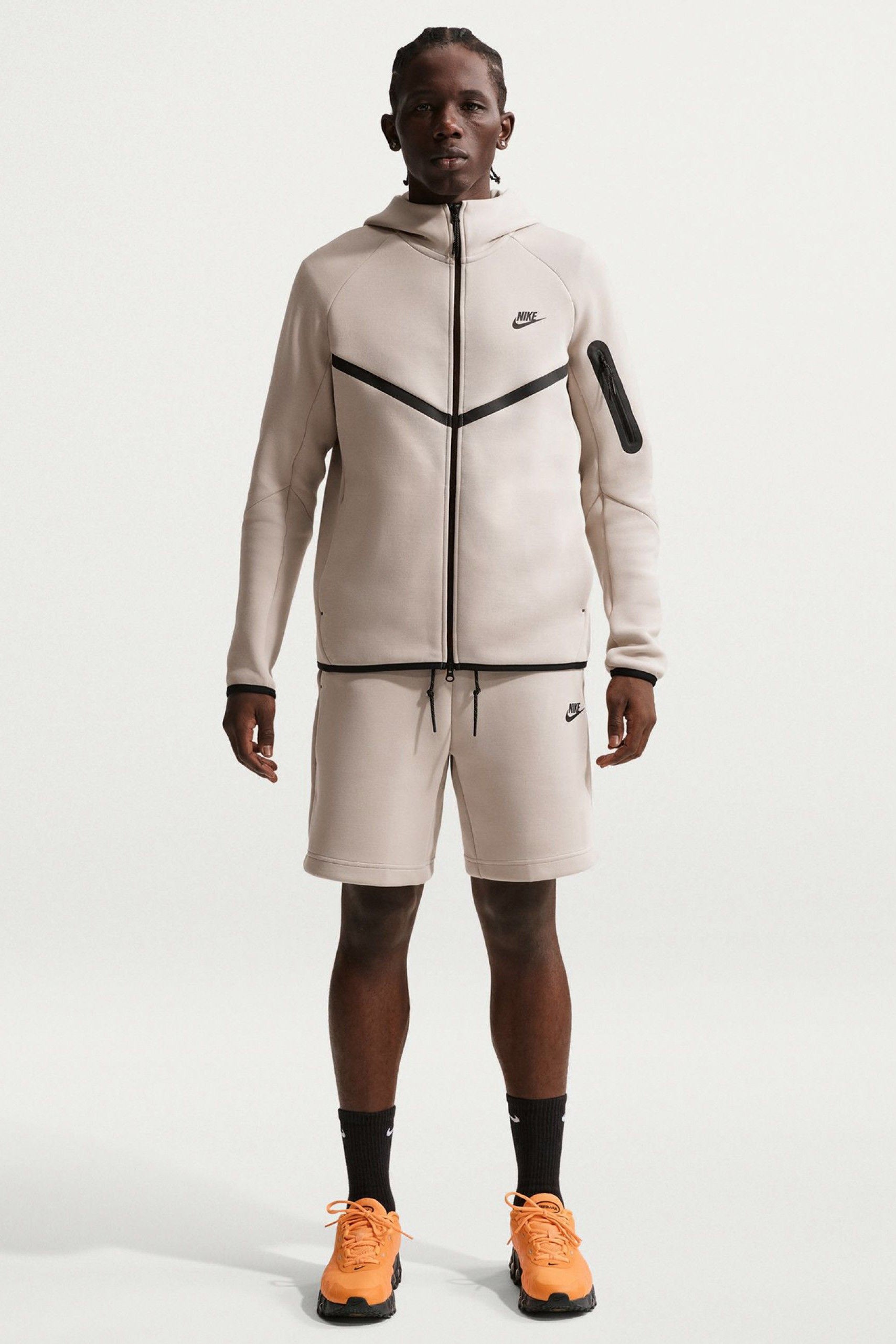 Sportswear Tech Fleece Kapuzensweatjacke - Cream