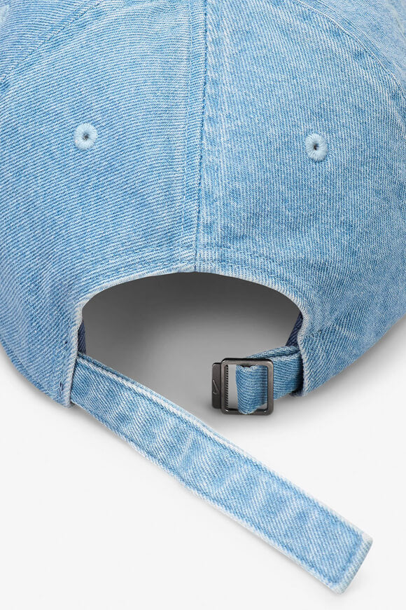 Cappellino strapback in denim - Aegean Storm