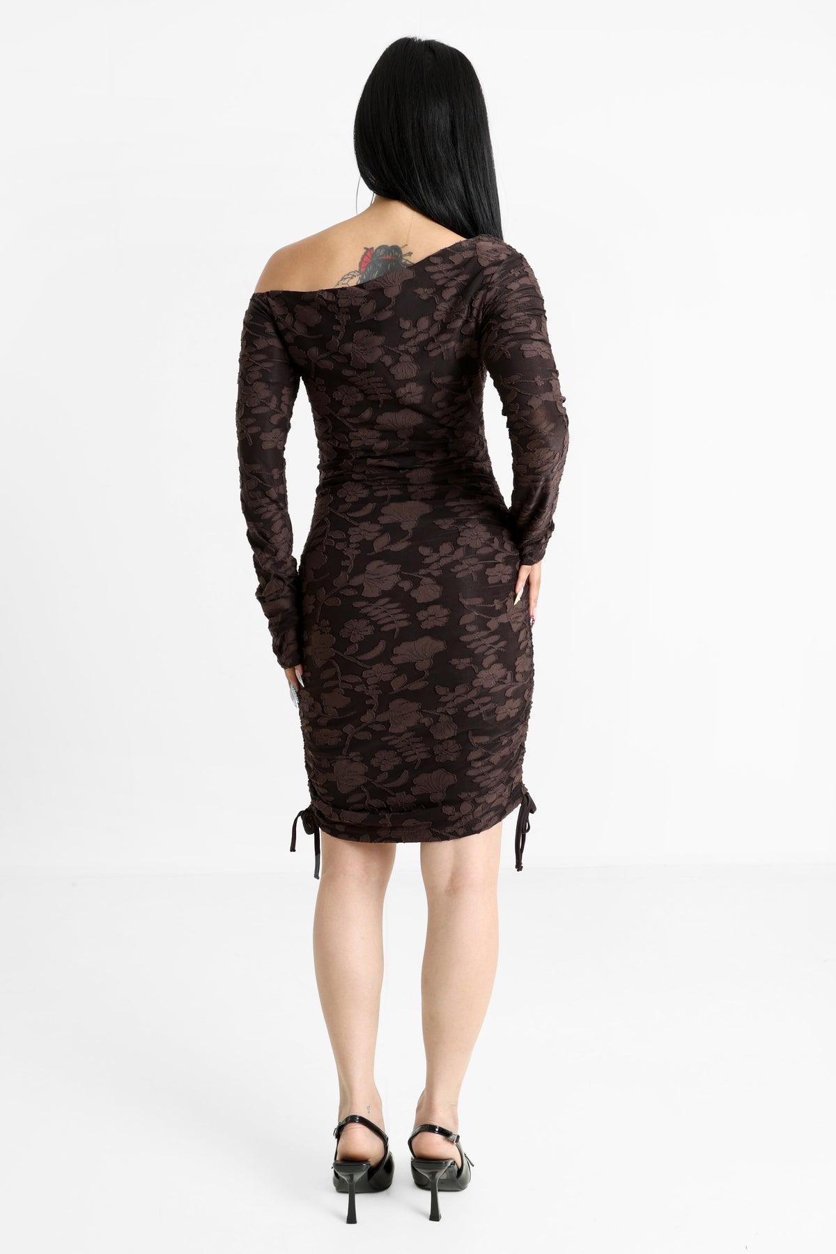 Mini one-shoulder dress - Mole