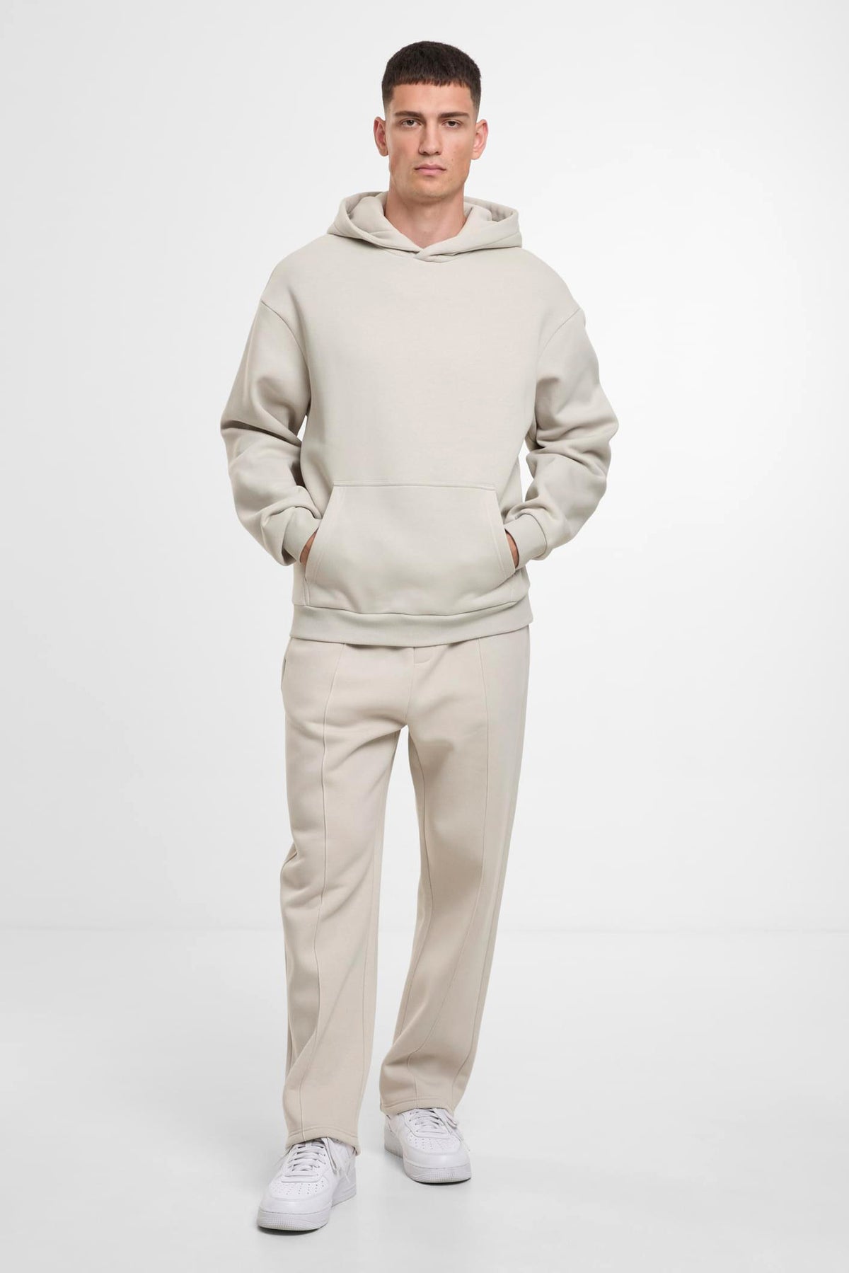 Fluffy Kapuzensweatshirt