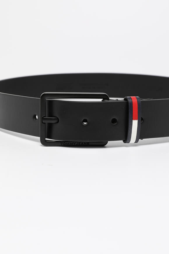 Cintura in pelle - Nero