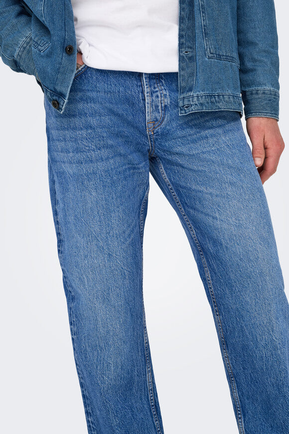 Jeans Edge coupe droite L32 - Spécial Bleu Bright