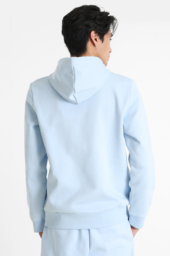 Kapuzensweatjacke - Light Blue