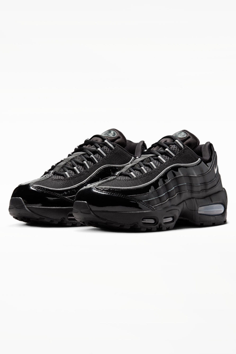 Air Max 95 Big Bubble Sneaker - Black + Metallic Silver