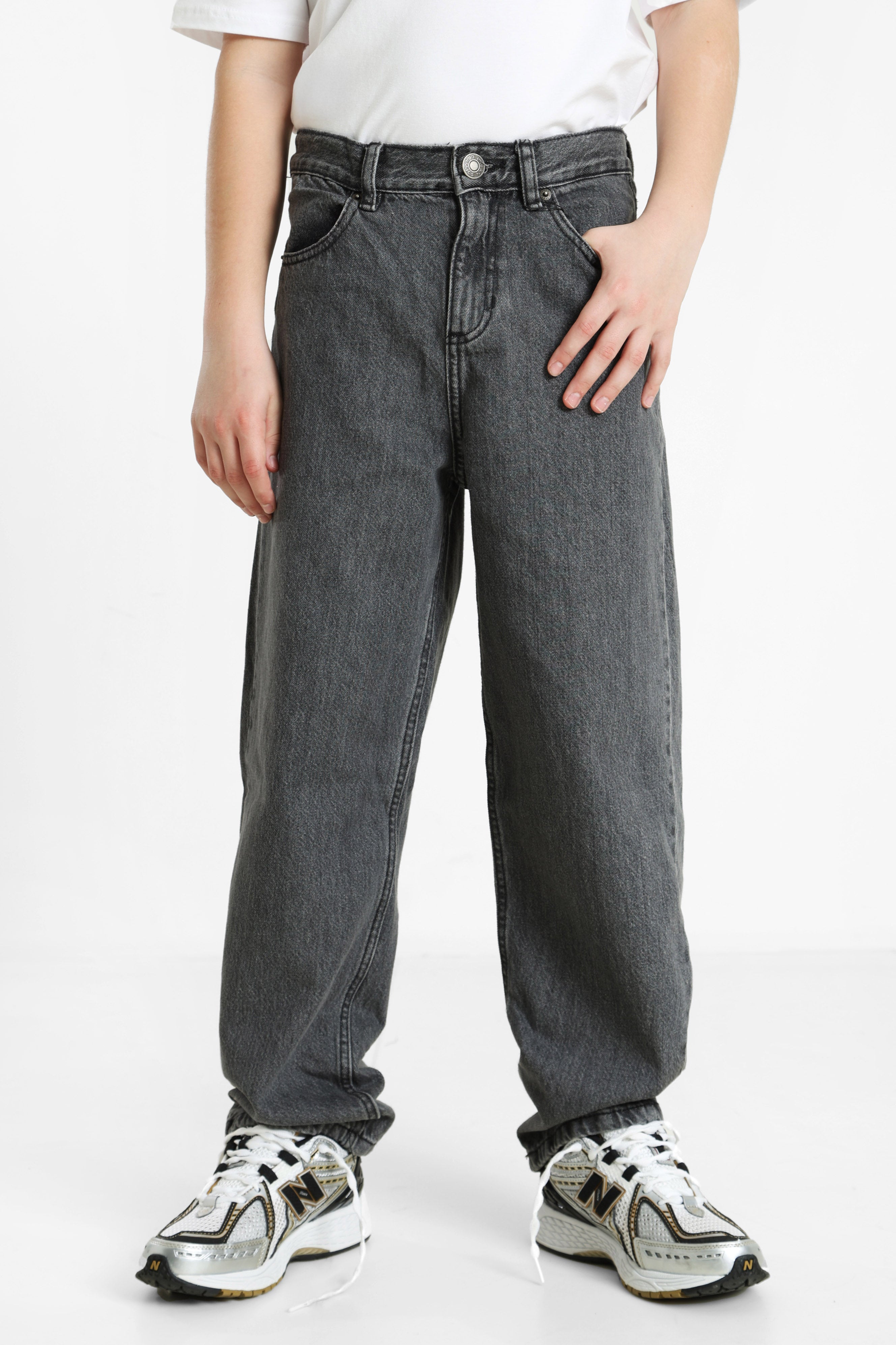 Loose Fit Jeans - Grey