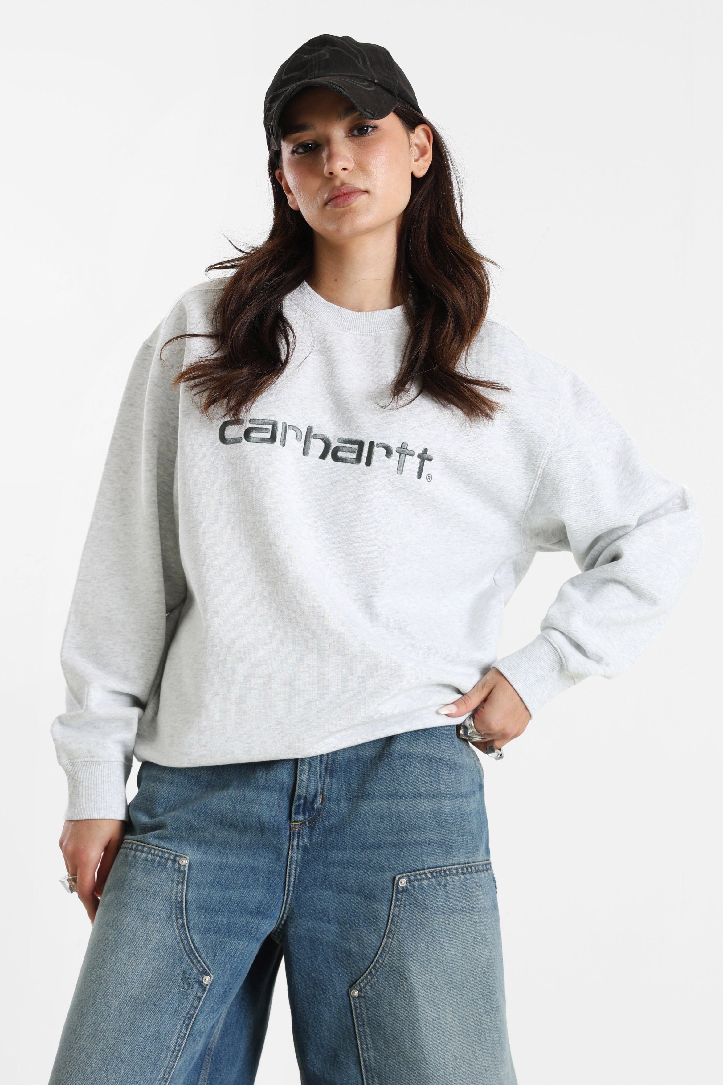 Oversize Sweatshirt - Ash Heather