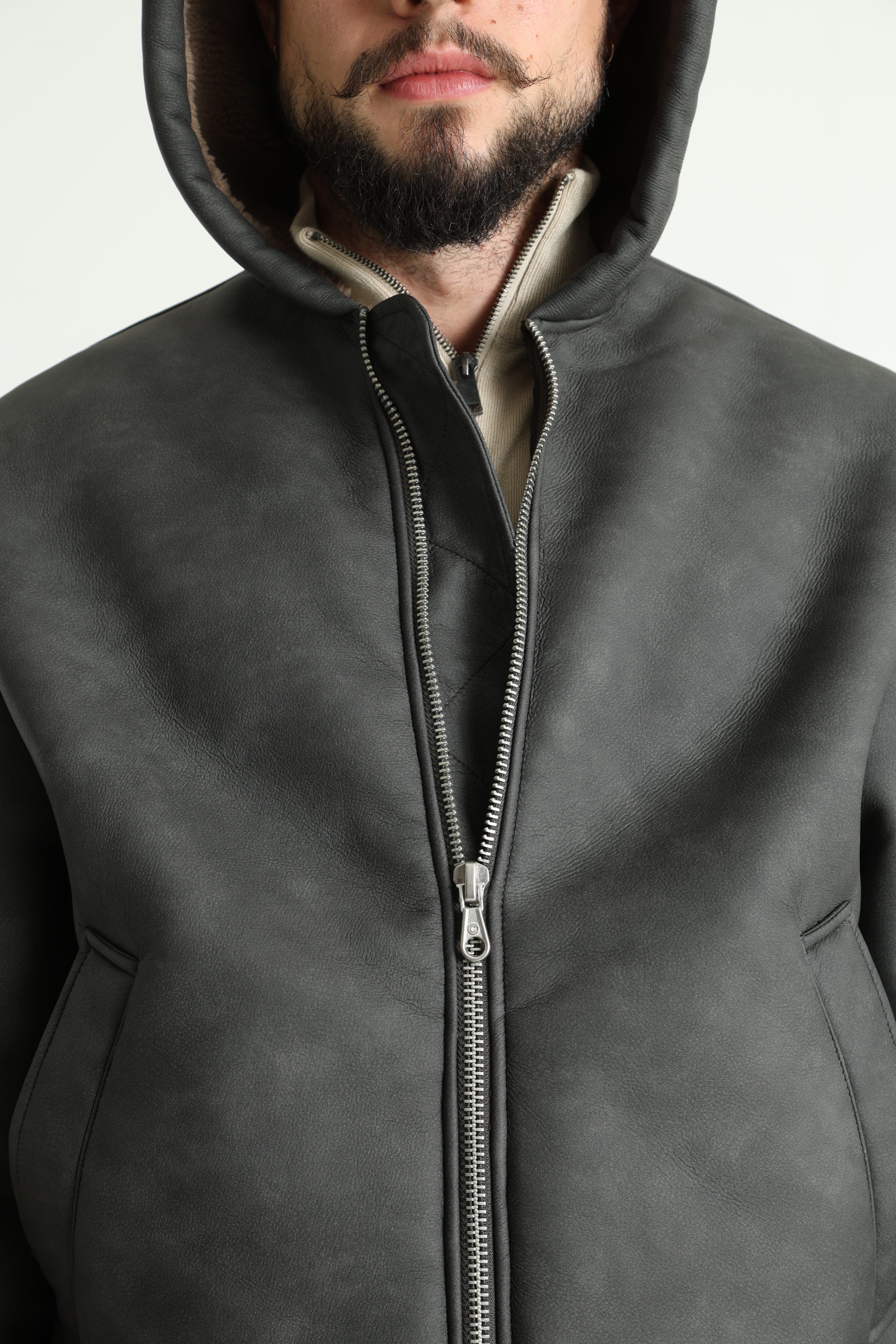 JCOTAKEOFF veste bomber doublée - Anthracite