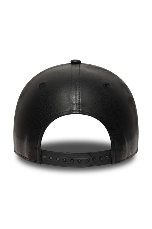 9Forty Kunstleder Cap / Snapback - Black