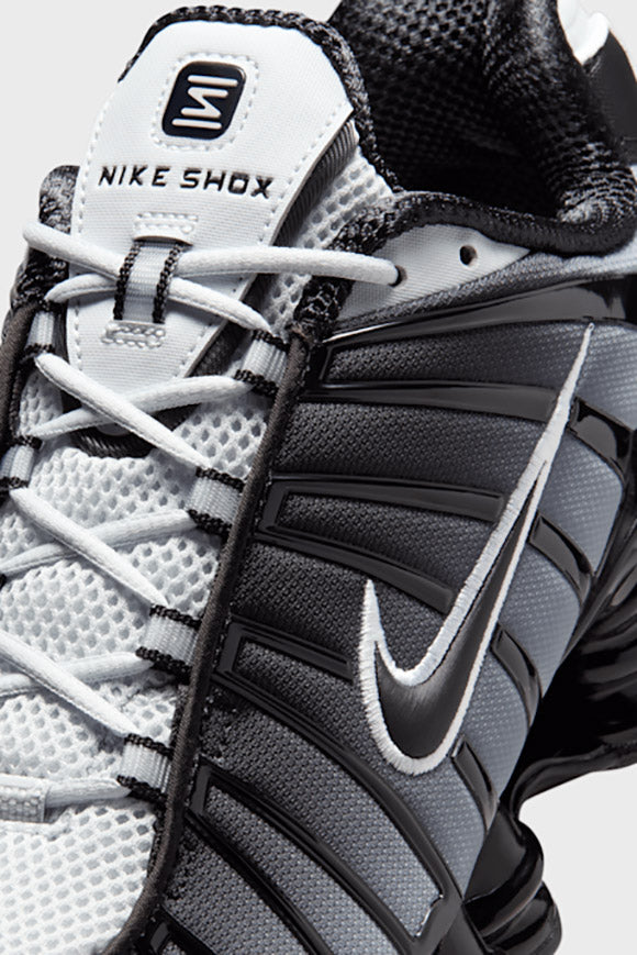 Shox TL Sneaker - Black + White + Pure Platinum