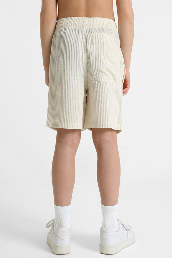 Short en tissu structuré - Beige clair