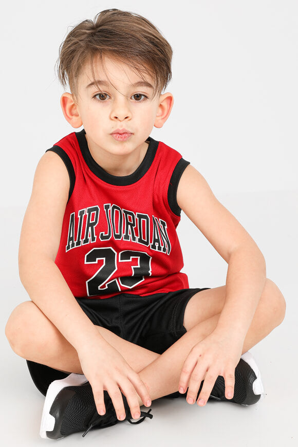 Set Air Kids - Rosso scuro + nero