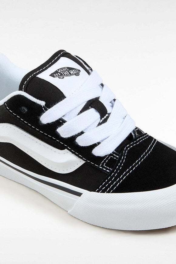 Sneaker Knu Skool per bambini - Nero + Bianco vero