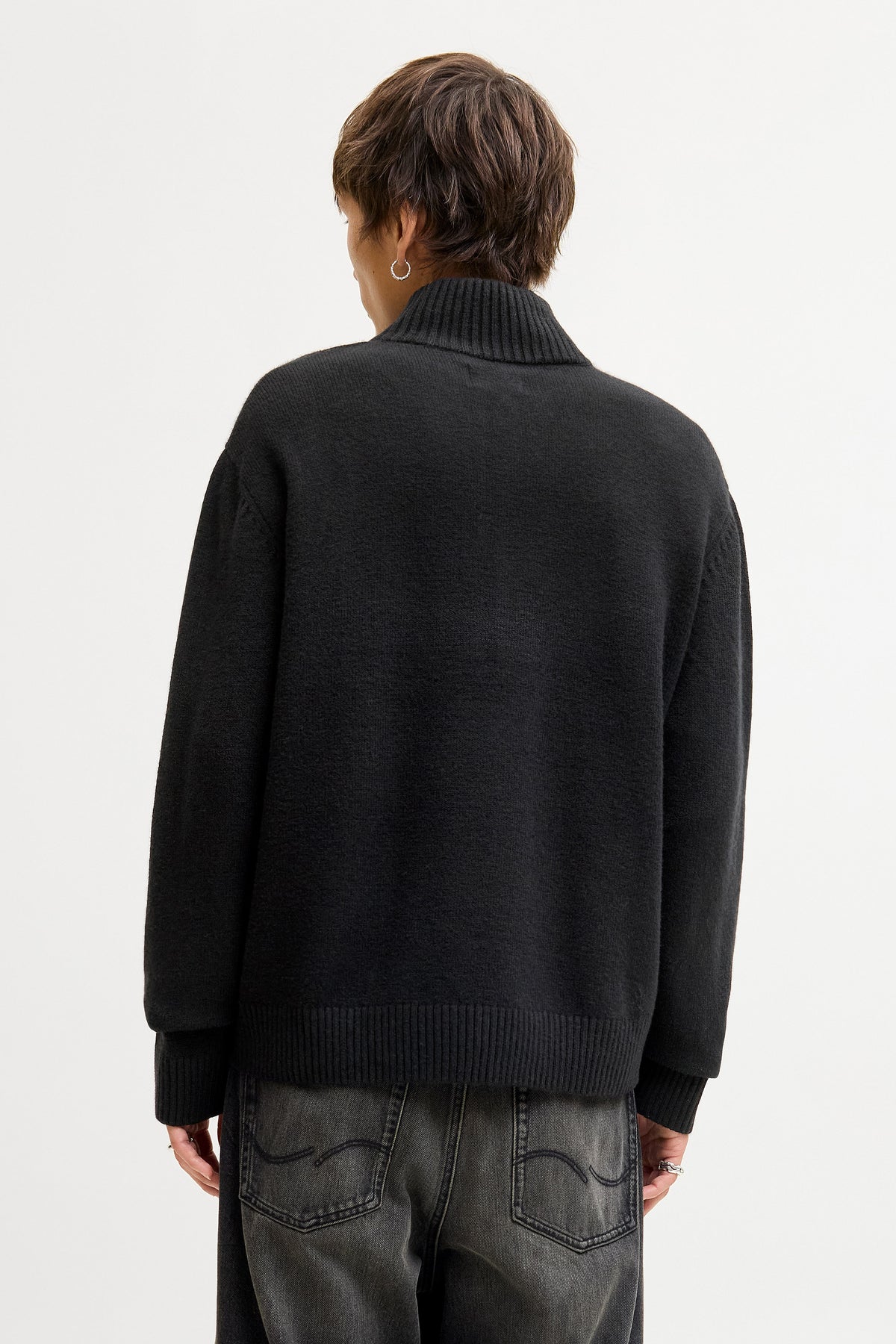 JORNORREBRO pull en tricot - Black