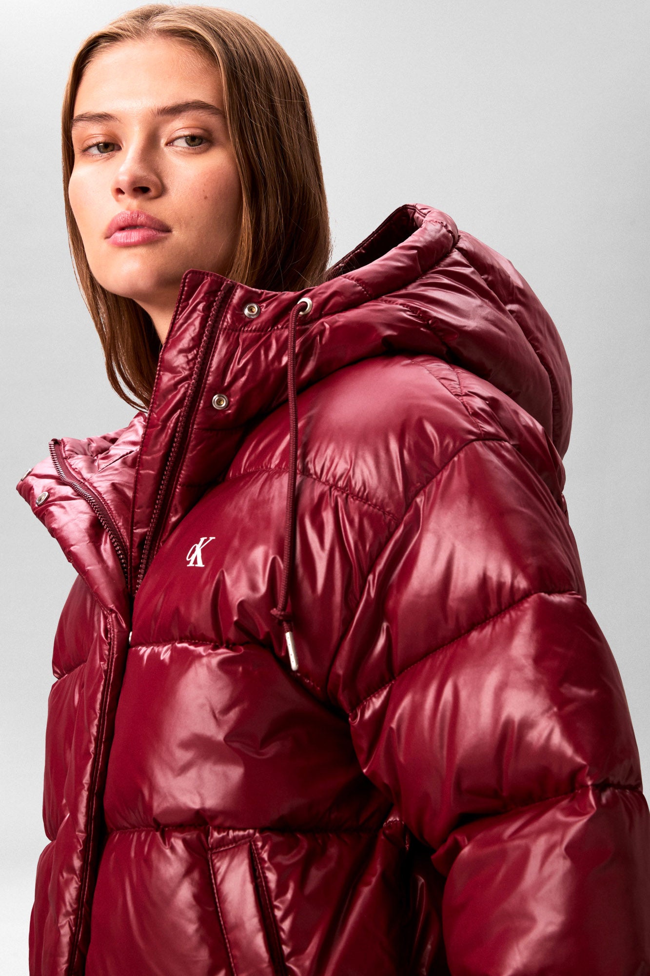 Pufferjacke - Tawny Port