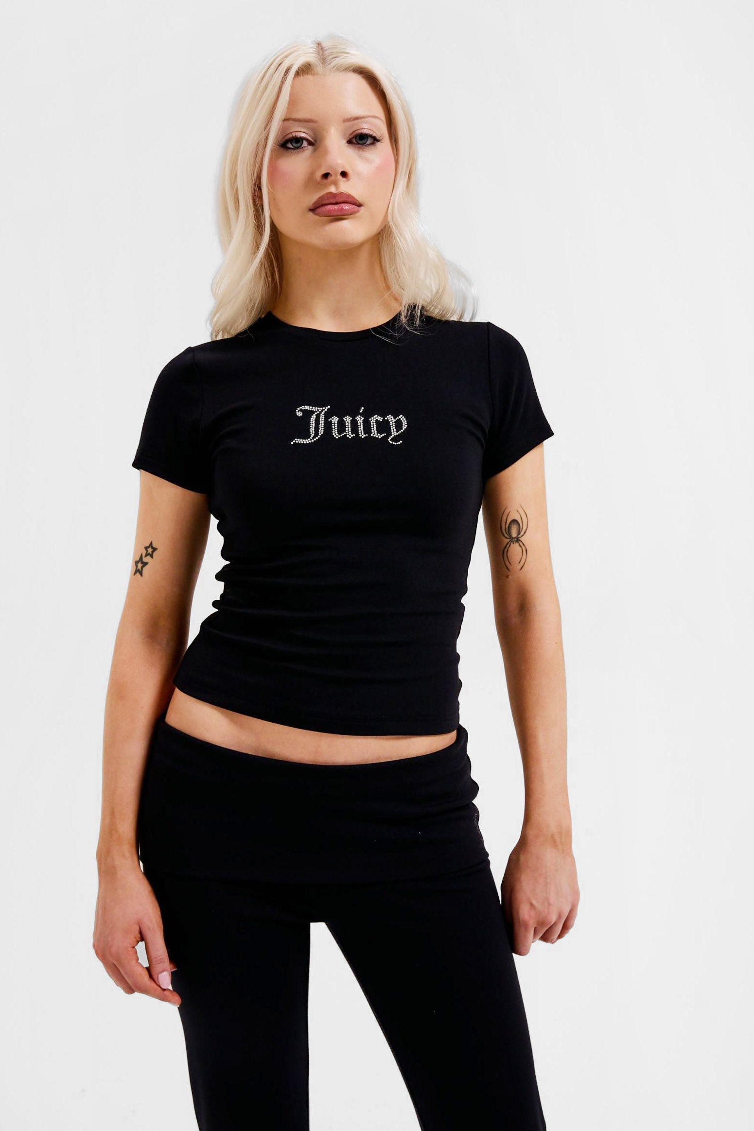 T-shirt corta Esme - Black