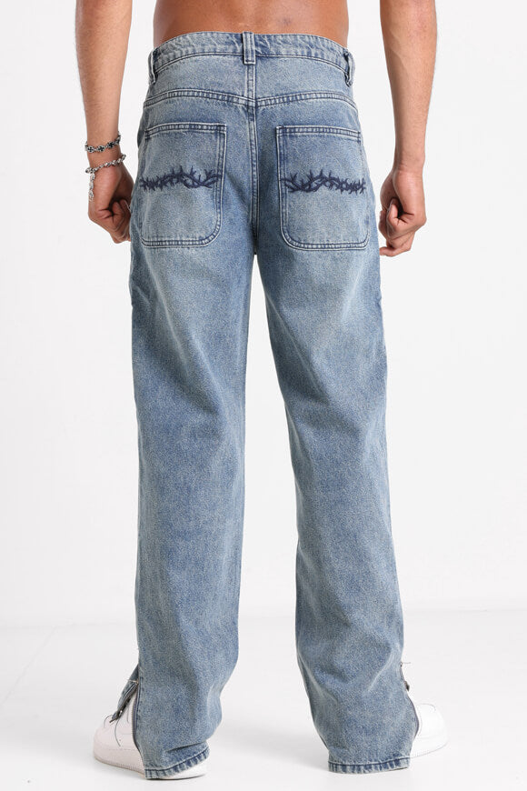 Regular fit jeans - Bleu denim