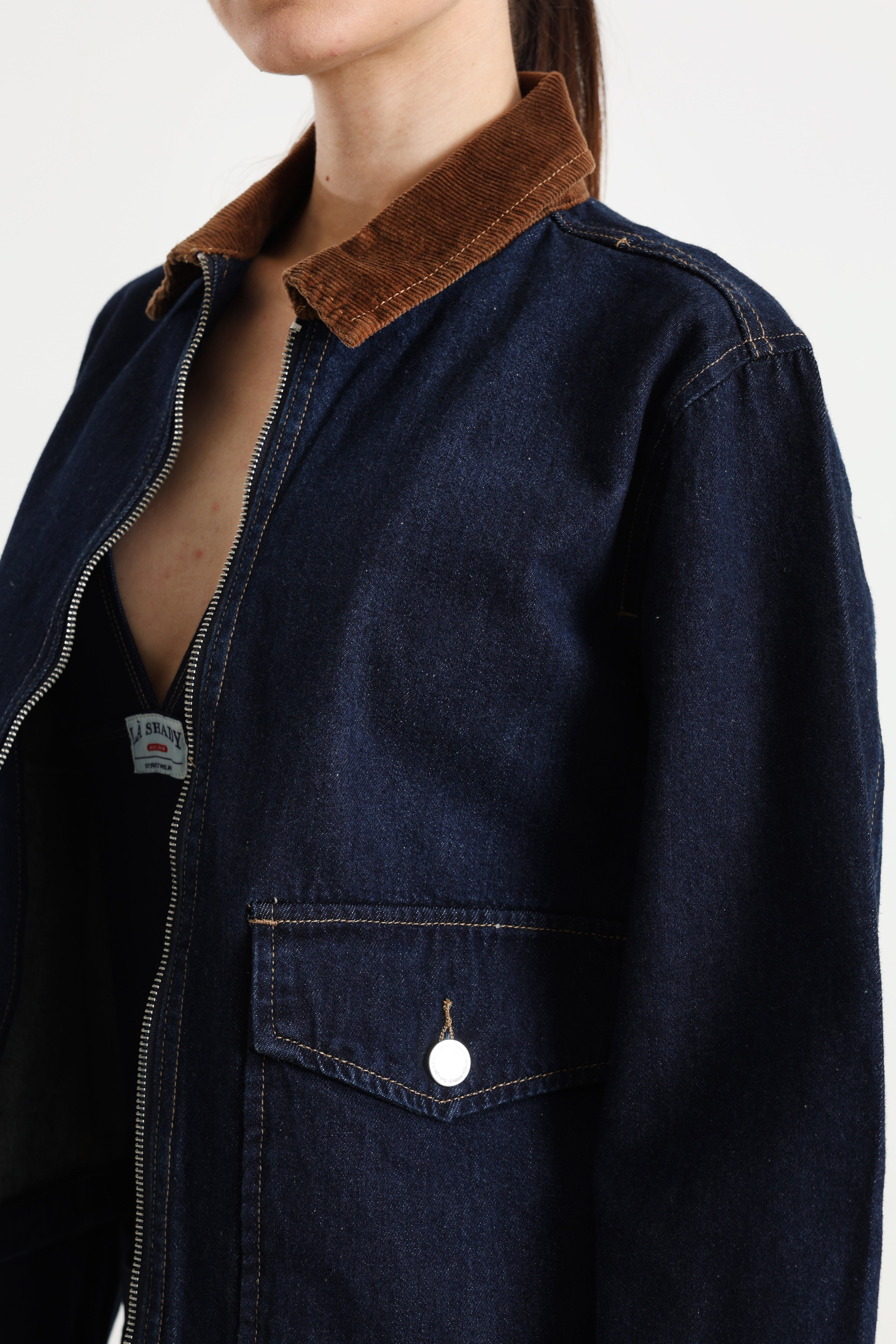 Jeansjacke - Raw Denim