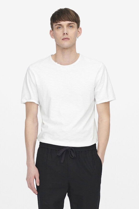 ONSBENNE LONGY T-Shirt - Bright White