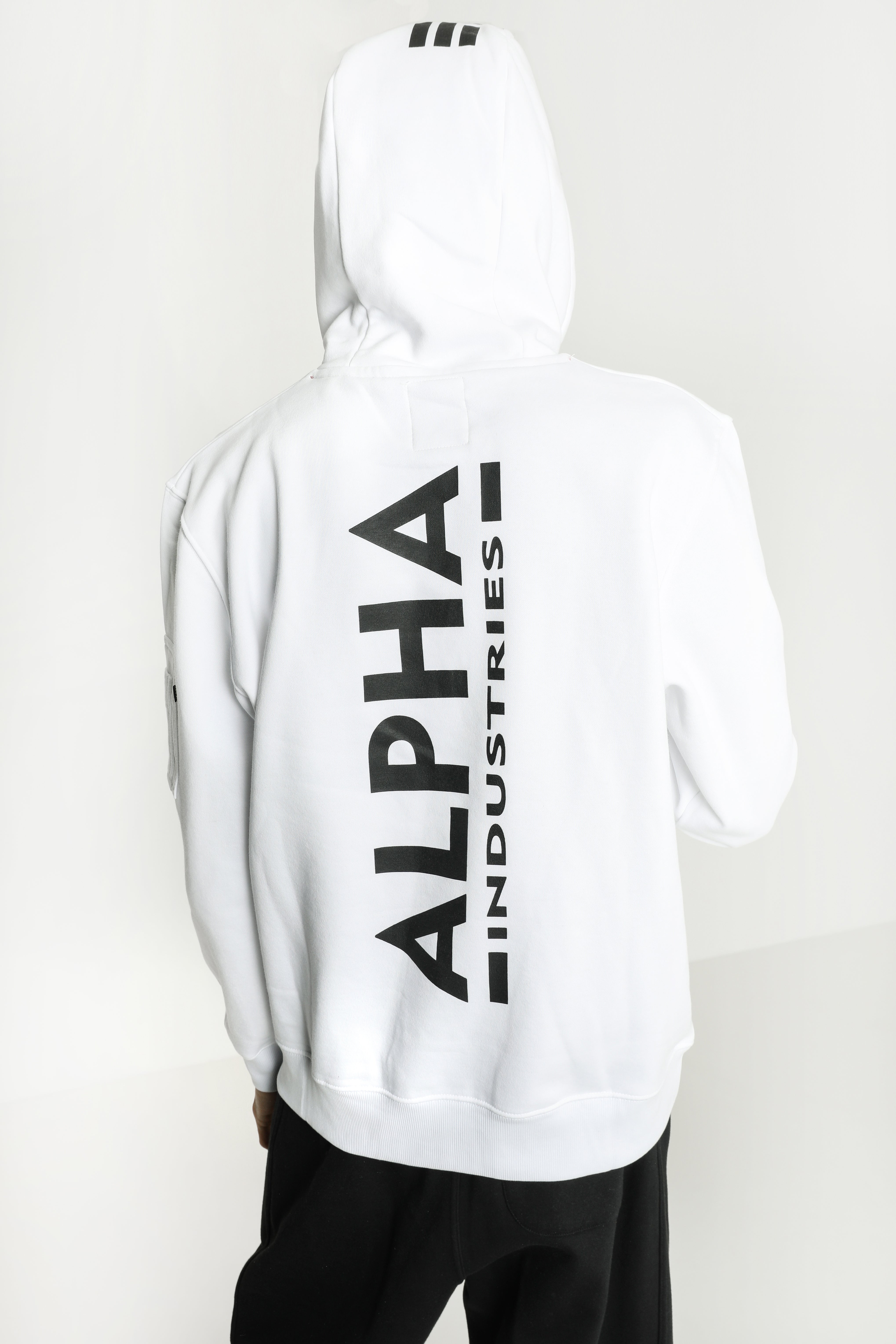 Kapuzensweatshirt - White