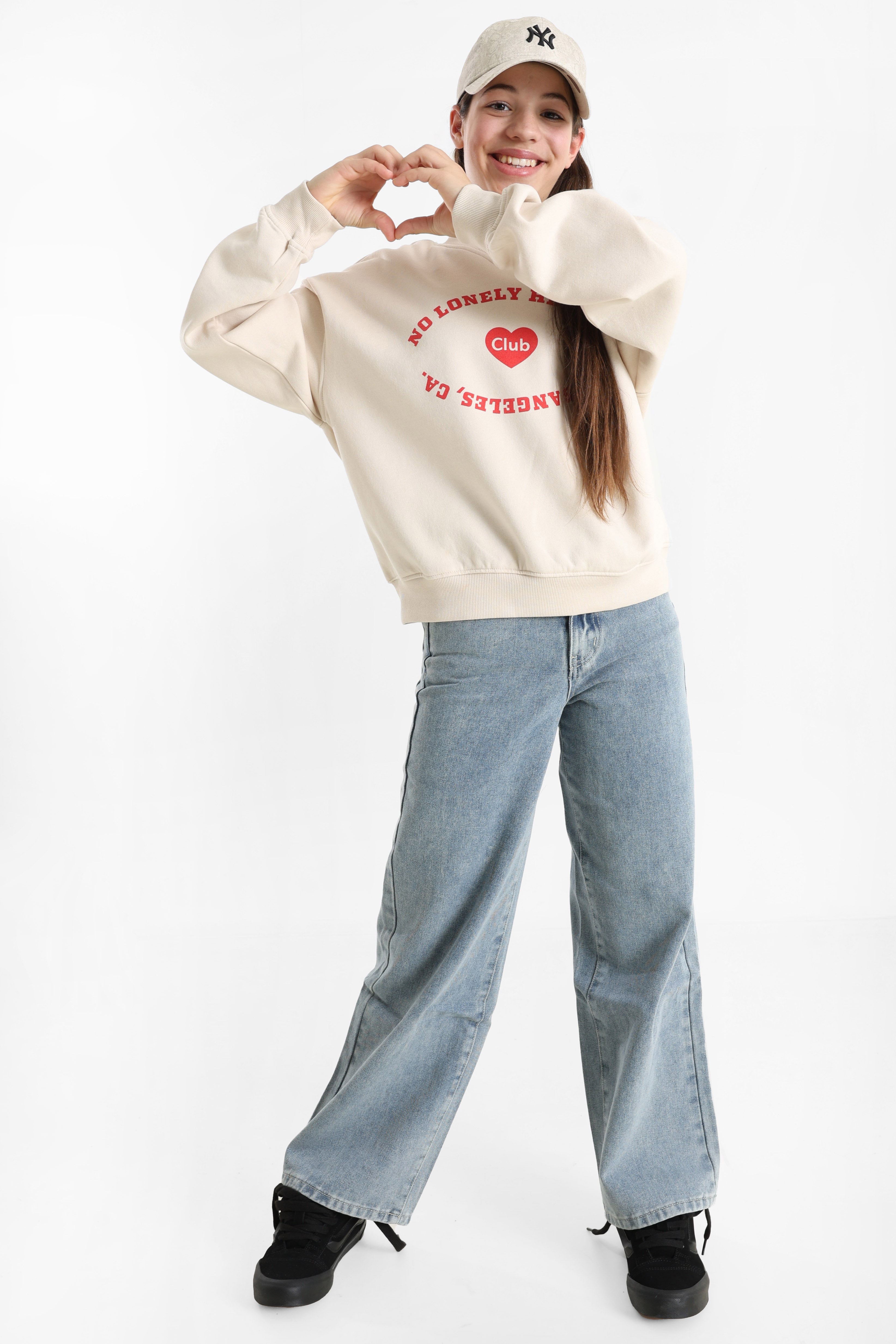 KOGBETINA Sweatshirt - Whitecap Gray