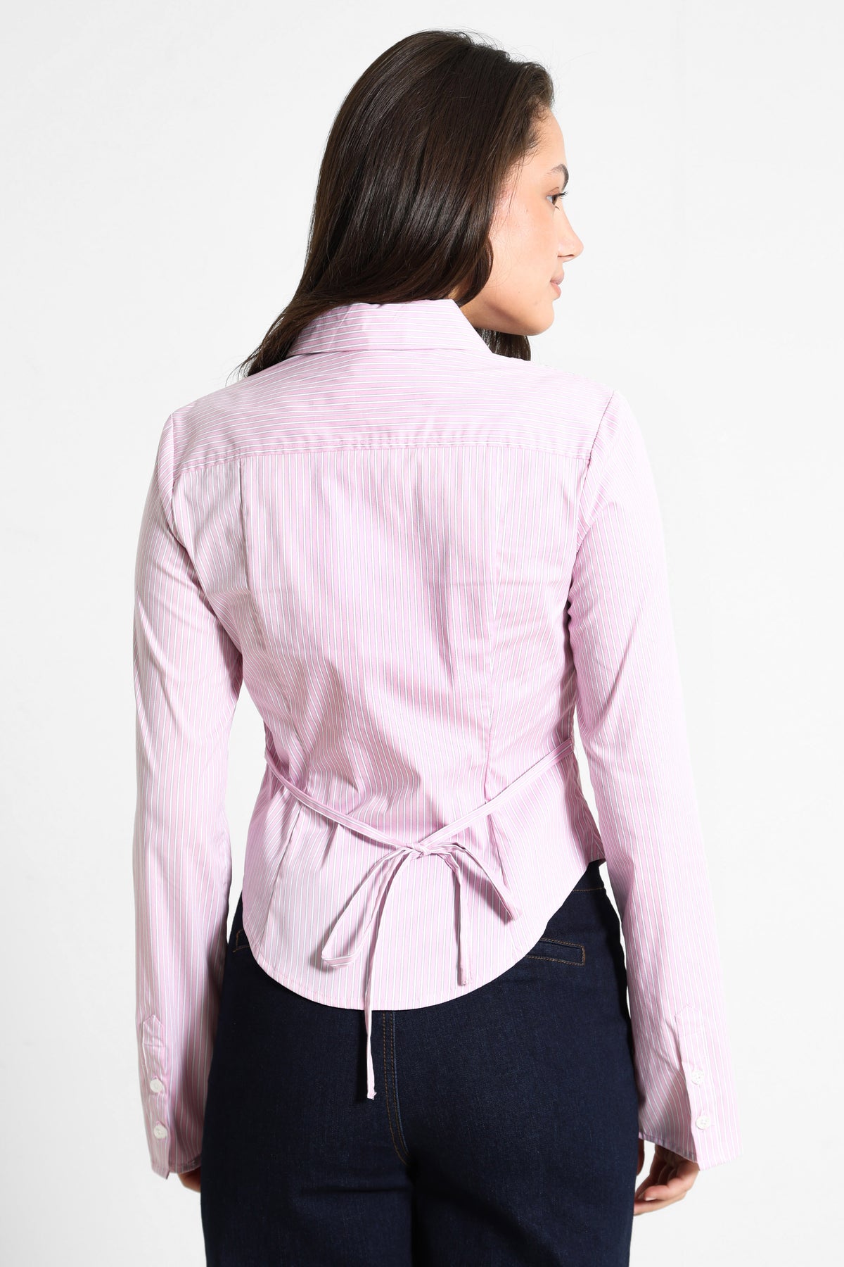 Camicia - Rosa + Bianco