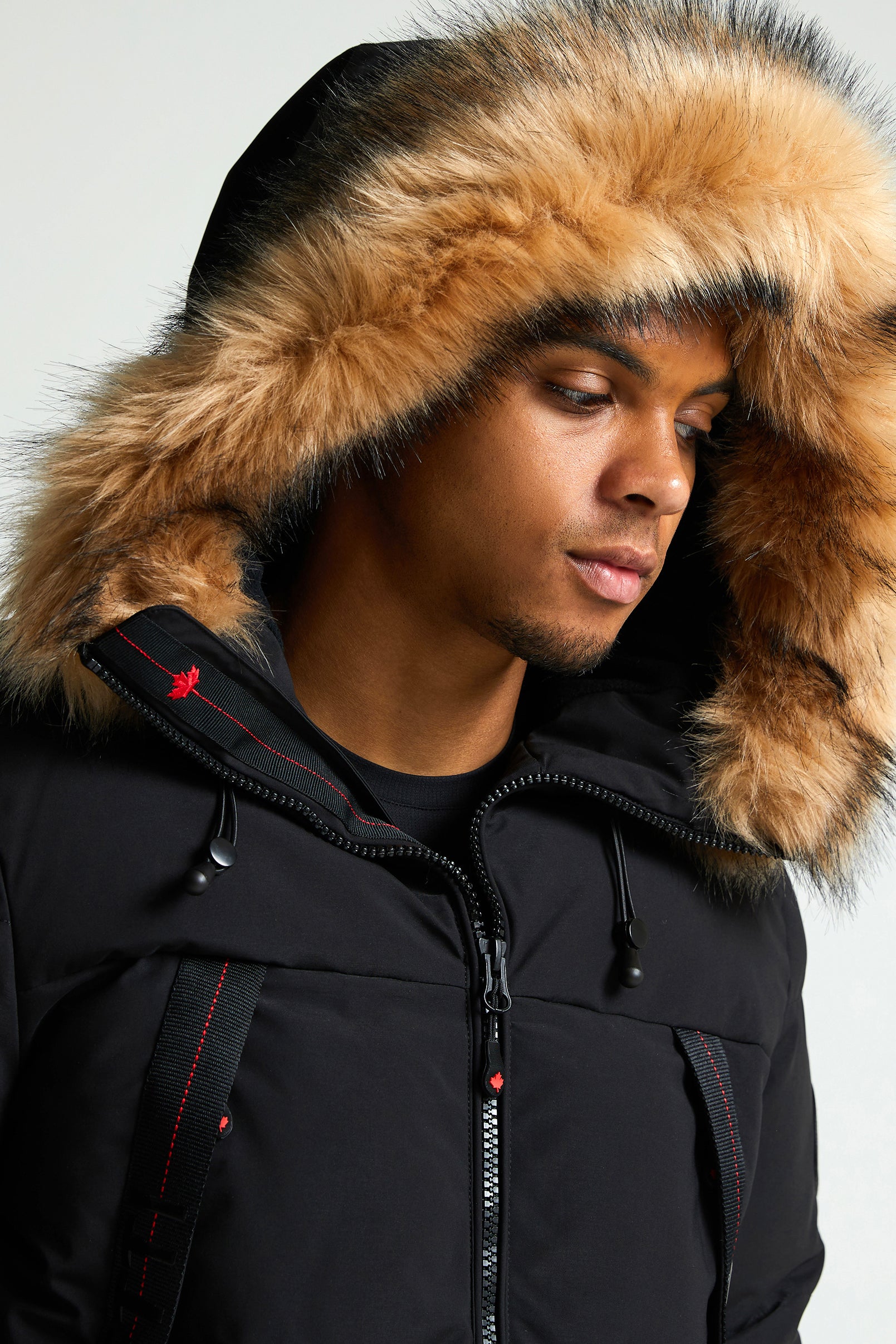 Navax Puffer Bomberjacke - Jet Black