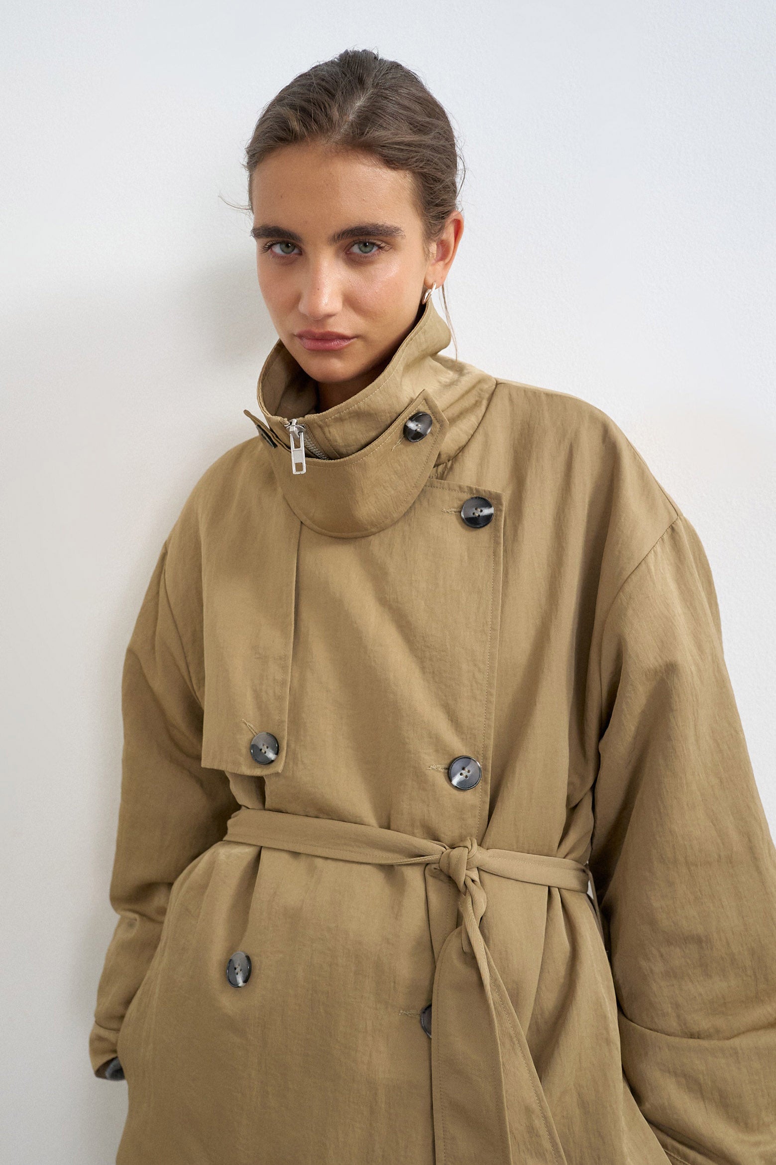 TSSUS Trenchcoat - Chocolate Brown