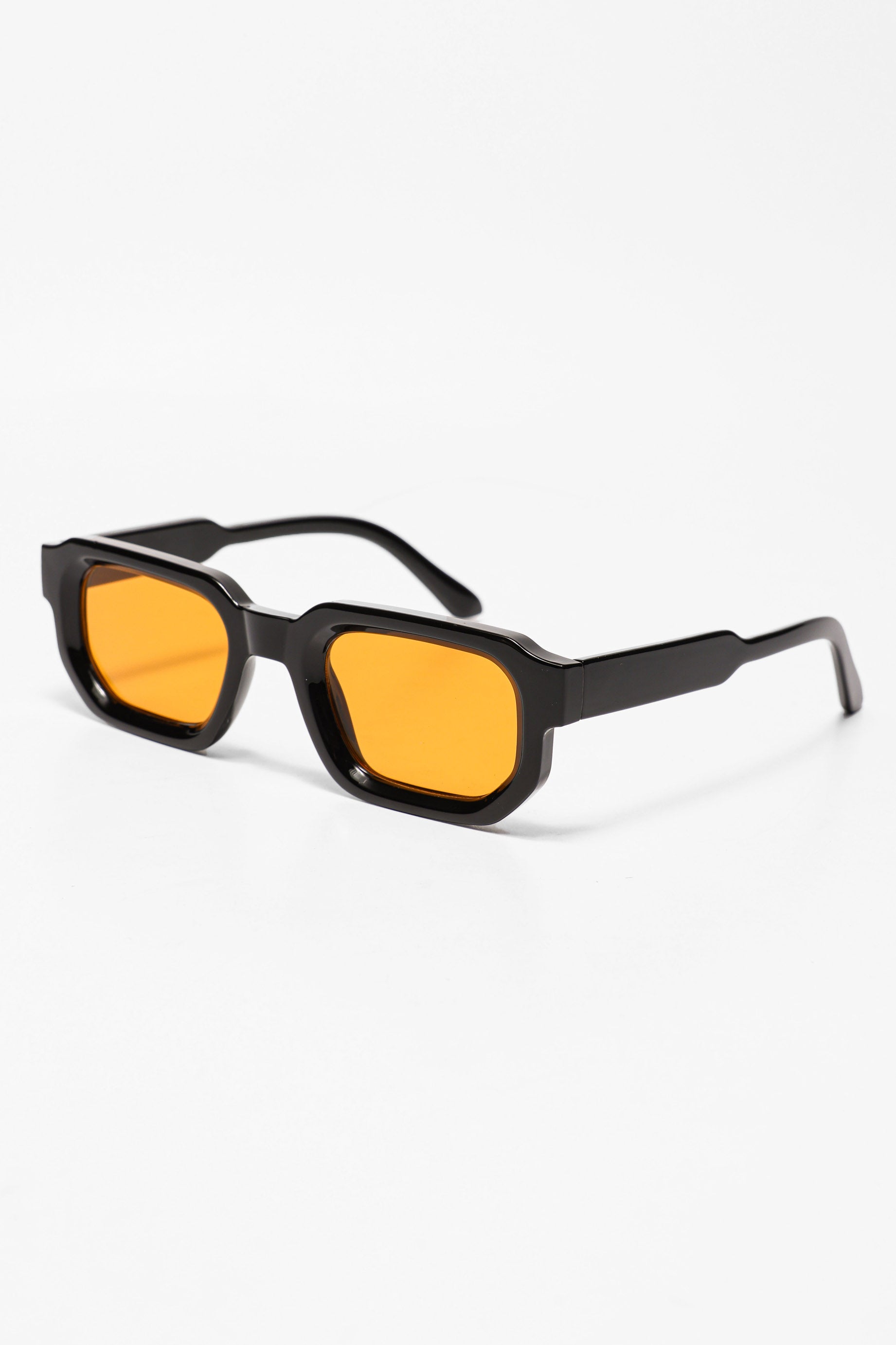 Brille - Black + Orange