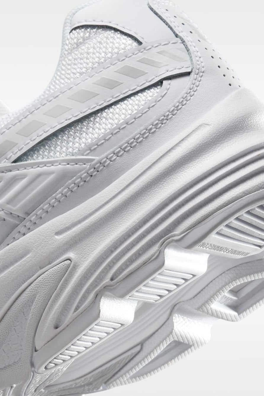 Initiator sneakers - White + Metallic Silver