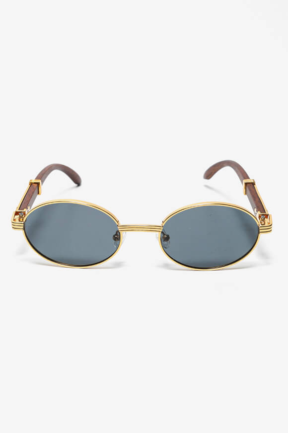 Lunettes de soleil - Brown + Gold + Black