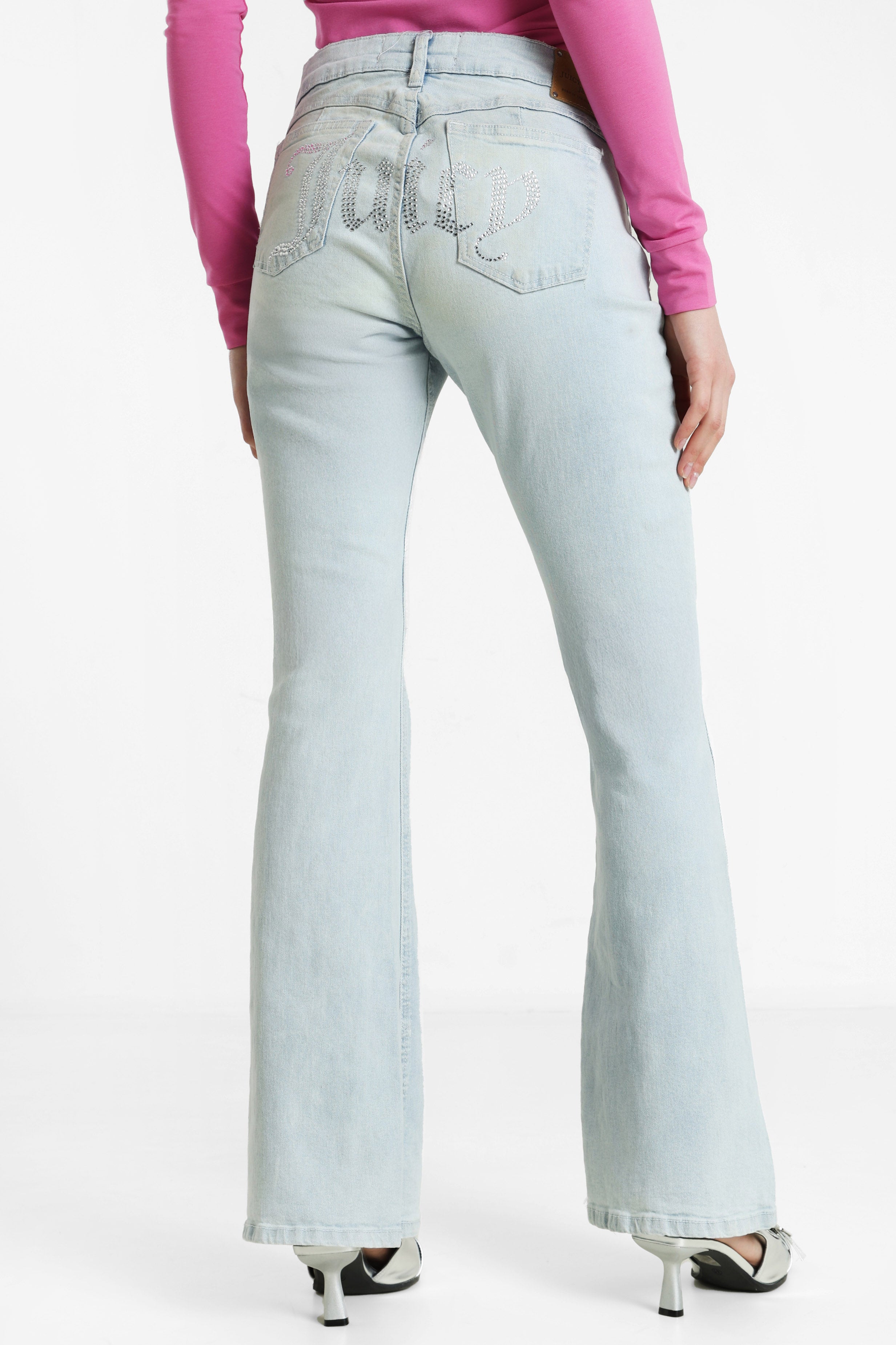 Bootcut Jeans - Bleached Blue