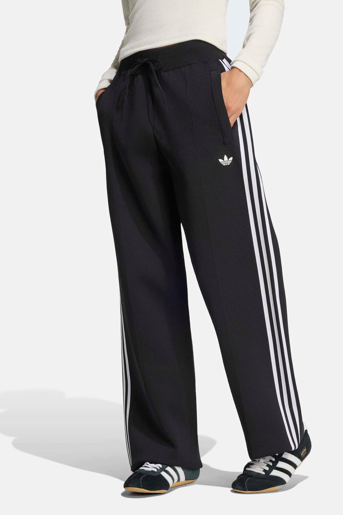 Pantalone da tuta in maglia - Black