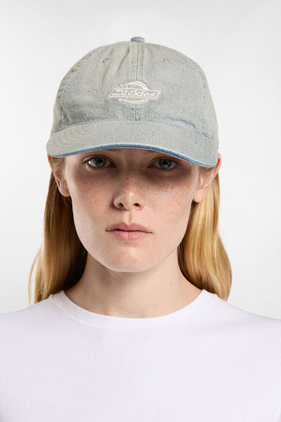 Casquette Strapback en jean - Bleu vintage