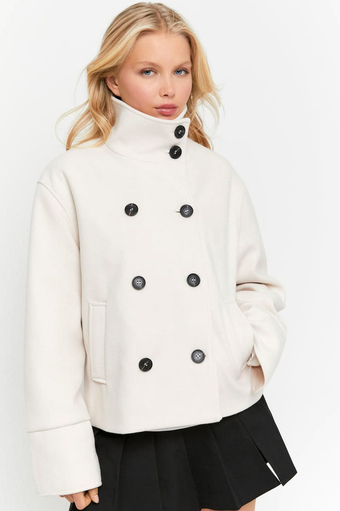 Manteau court - Pale Stone